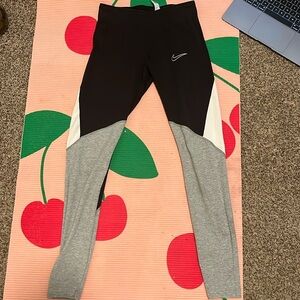 Black and Grey Nike Leggings